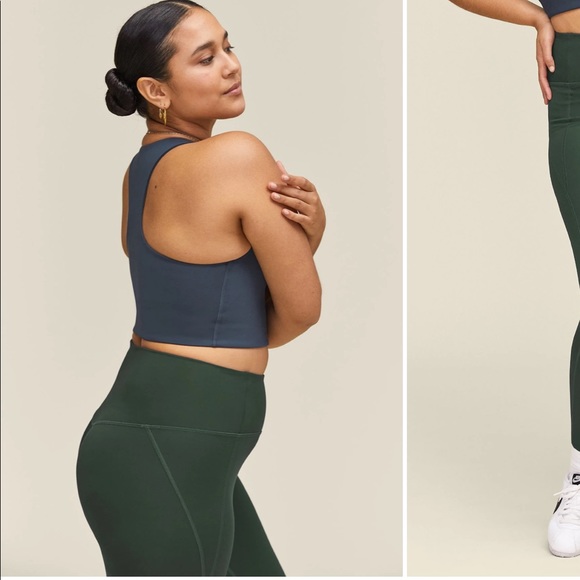 Girlfriend Moss Compressive High-Rise Legging - Picture 8 of 8